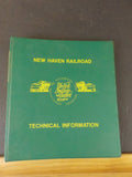 New Haven Railroad Technical Information (NHRTIA) Data Sheets Book #3