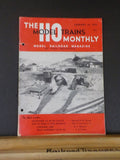 HO Monthly Model Trains 1951 January Coal kickback Container cars