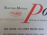 EMD Pointers 1967 February 13 645 head to liner water seal