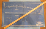 Blueprint PRR Passenger Cars End Roof & Vestibule End Sheet Connection 410529-A