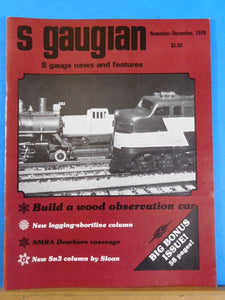 S Gaugian 1978 Nov Dec Build a Wood Observation Car