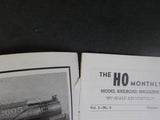 HO Monthly 1950 October Prototype signlas Interurban work cars Flashing oil sign