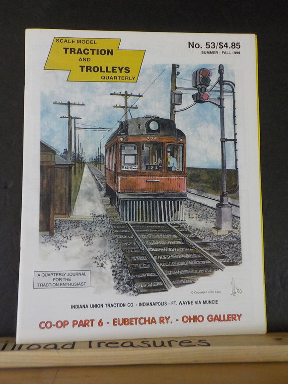 Scale Model Traction and Trolleys Quarterly #53 Summer Fall 1999  Co-op pt 6