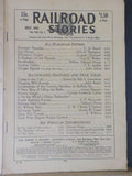 Railroad Stories Magazine 1932 July  Iron horses Blackballed Boomers paradise