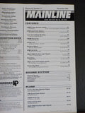 Mainline Modeler 2003 November CPR Grand Forks Station C&NW stock car CB&Q N&W