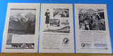 Ads Northern Pacific Railroad Lot #13 Advertisements from Various Magazines (10)