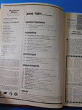 Railroad Model Craftsman Magazine Bound Volume 50 June 1981 - May 1982 RMC