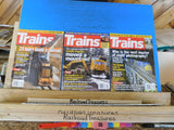 Trains Magazine Complete Year 2008 12 issues