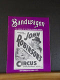 Bandwagon 1979 September October Circus Magazine Fred Buchanan Railroad Shows