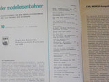 Der Modelleisenbahner 1971 Oktober Trade journal for model railroaders