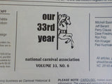 Carousel Vol 33 #6 June 1999 Royal American Shows Train Loading List (1966)	Fire