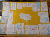 Map Union Pacific Railroad 1988  20x32