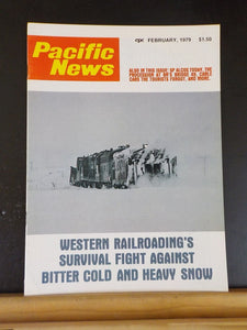 Pacific News #208 1979 February Western Railroading survival fight against cold