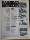 Railroad Modeler 1976 April Wrecking cranes Signal towers Air brush weathering