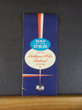Map Baltimore & Ohio Railrad System Map of the USA
