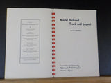 Model Railroad Track and Layout by Kalmbach 1950 Spiral Bound