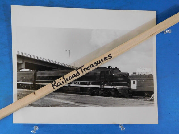 Photo Atlantic Coast Line Railroad Locomotive #546 8 X 10 B&W