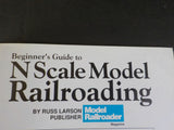 Beginner’s Guide to N Scale Model Railroading By Russ Larson Soft Cover