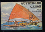 TCG Trading Card 150 Outrigger Canoe Malay Trading Boat Sailing