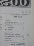 Extra 2200 South #107 RIP Motive Power News CSX  WC Summary REcent Builders Numb