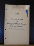 Chicago and North Western Railway Company Annual Report 1909 June 30