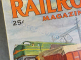 Railroad Magazine 1946 July Circus RY oper Battalion SP Steam gages Missouri Pac