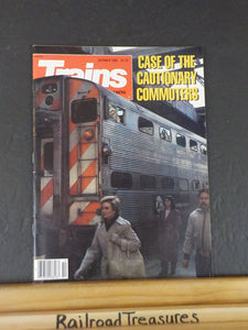 Trains Magazine 1983 October Casr of the cautionary commuters Case For The Clinc