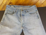 Levi's 501 Men's distressed jeans Button Fly 31 X 34  TWO PAIR well worn