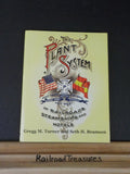 Plant System of Railroads Steamships and Hotels by Turner & Bramson w/ DJ