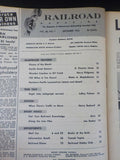Railroad Magazine 1956 December When There's Traffic to Move PGE Wooden Coaches