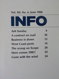 INFO Union Pacific Railroad 1980 June Employee UP A contract on mail