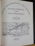 Georgia Railroad and West Point Route Steam Locomotives 1962, 1972 Hard Cover