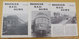 Hoosier Rail News 1969 7 issues Indianapolis Chapter NRHS