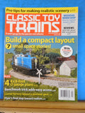 Classic Toy Trains 2014 February Build a compact layout Benchwork trick adds eas