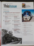 Classic Trains 2022 Fall Super Continental Canadian National LV towermans busy t