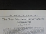 Baldwin Locomotives Magazine 1925 January  REPRINTED 1978 GN