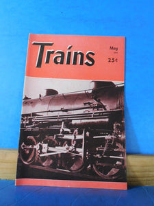 Trains Magazine 1944 May Italy RRs  Maryland RRs Empire Buiders Marias Pass