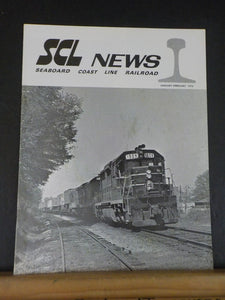 SCL News Seaboard Coast Line RR Employee Magazine 1972 January February V6#1