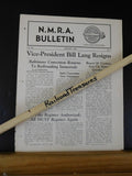 NMRA Bulletin 1955 February #6 of 21st Year New Pike Register Autho  Cut last pg