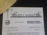 Steel Wheels Boston Chapter 1975  Lot of 5 NRHS The Whistle from the D&RGW Green