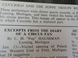 White Tops Circus Magazine 1952 January February Biller Bros to Go Out Under New