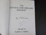 Central New Engand Railway Story Vol III Places ‘N Things by R.W. Nimke   SIGNED