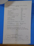 Blueprint East Tennessee & Western North Carolina Box Car 1970