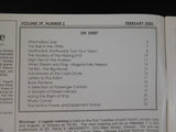 Branchline Canada’s Rail News Magazine 2000 February Via Rail 1990s Missing CPR