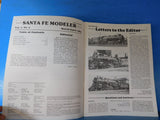 Santa Fe Modeler 1984 March April System maps 8500 gallon tender