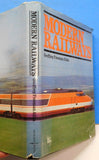 Modern Railways By Geoffrey Allen Dust Jacket 1980  256 Pages Indexed