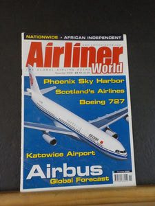 Airliner World Global Airline Scene 2000 November Phoenix Sky Harbor