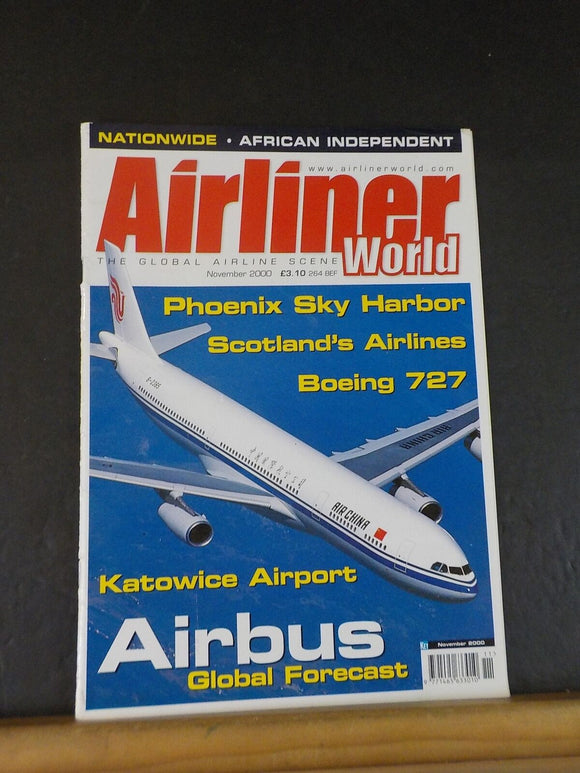 Airliner World Global Airline Scene 2000 November Phoenix Sky Harbor