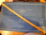 Blueprint PRR Passenger Cars Hand Rail Bracket D410454