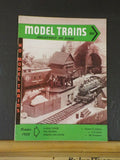 Model Trains 1953 October HO Scale Unbrella platform Branch line Realistic oper